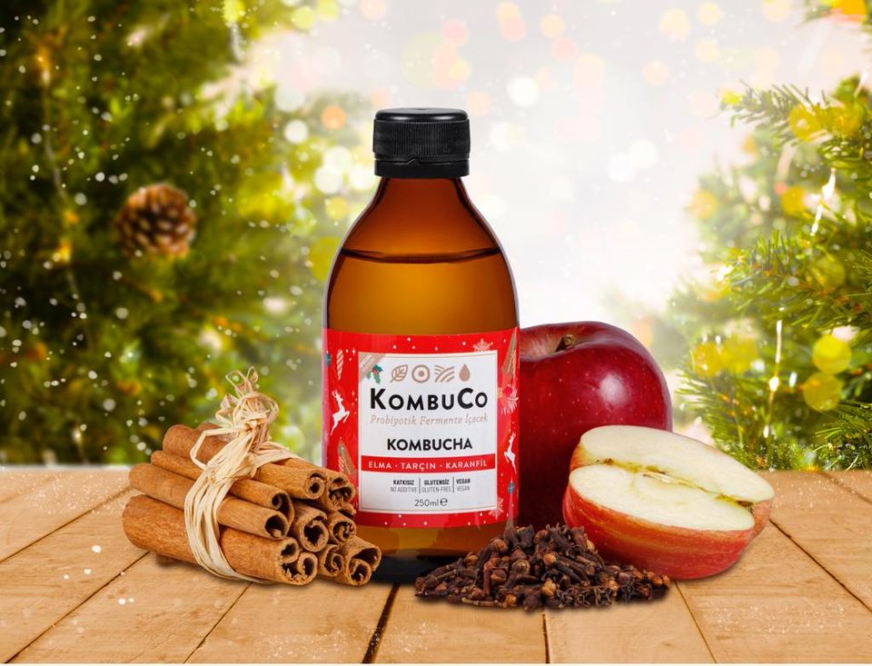 Kombucha ÇAyı - Elma Tarçın